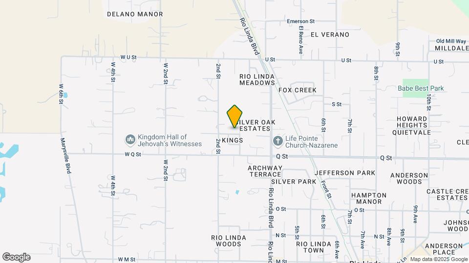 237 Tejon Ave Map and Location Details