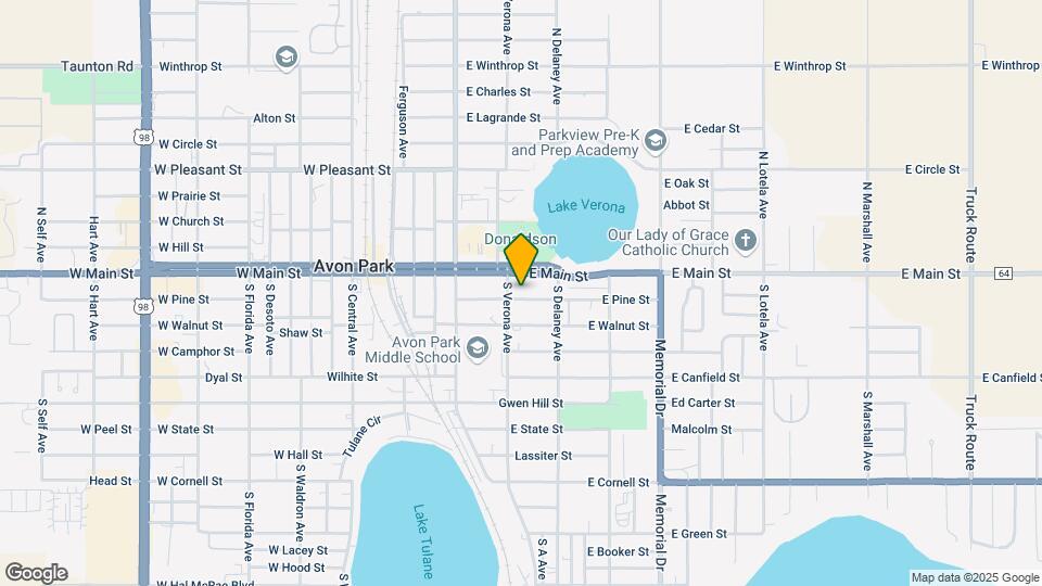 111 E Pine St Mapa y Detalles de la Ubicación