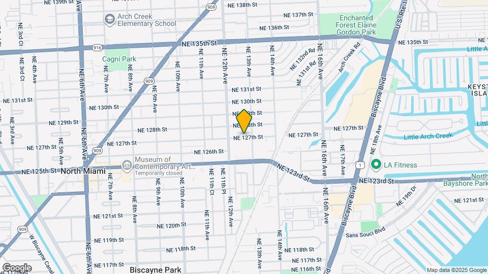1267 NE 127th St Map and Location Details