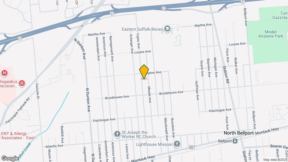 741 Taylor Ave Map and Location Details