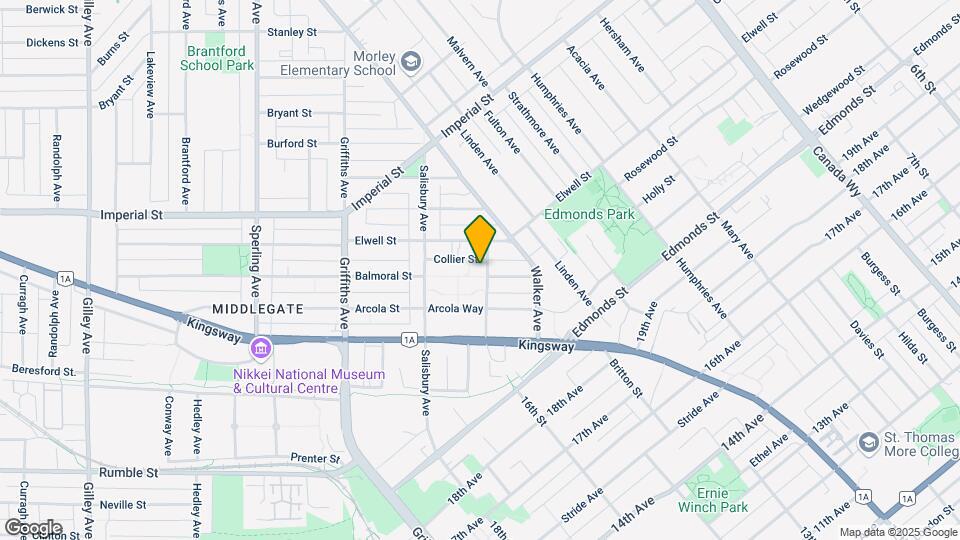 7178 Collier St Map and Location Details