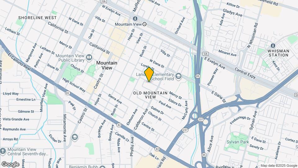 299 Mercy St Map and Location Details