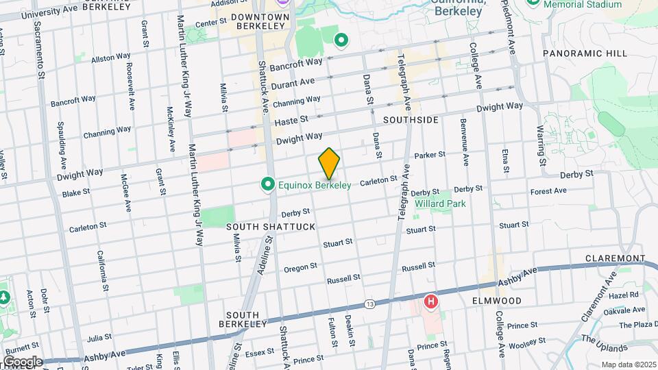 2227 Carleton St Map and Location Details