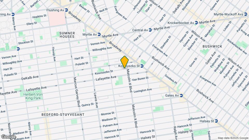 558 Kosciuszko St Map and Location Details