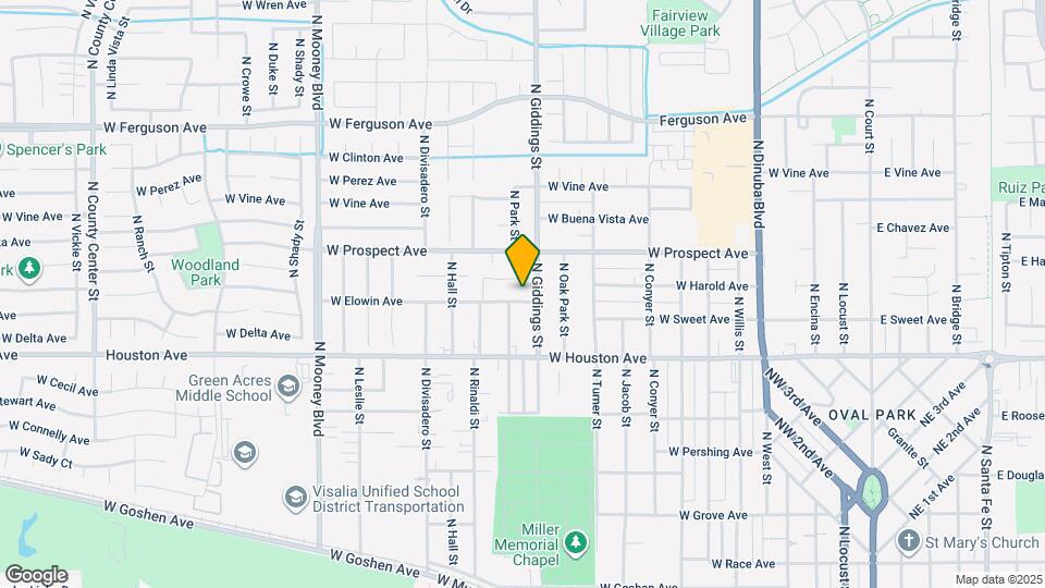 1324 W Elowin Ave Map and Location Details