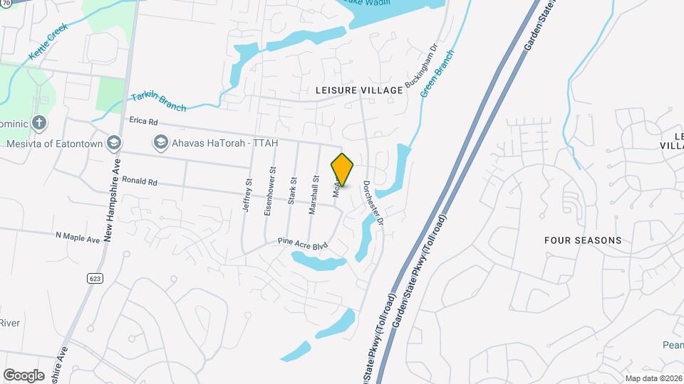 308 W Malvern Ct Mapa y Detalles de la Ubicación