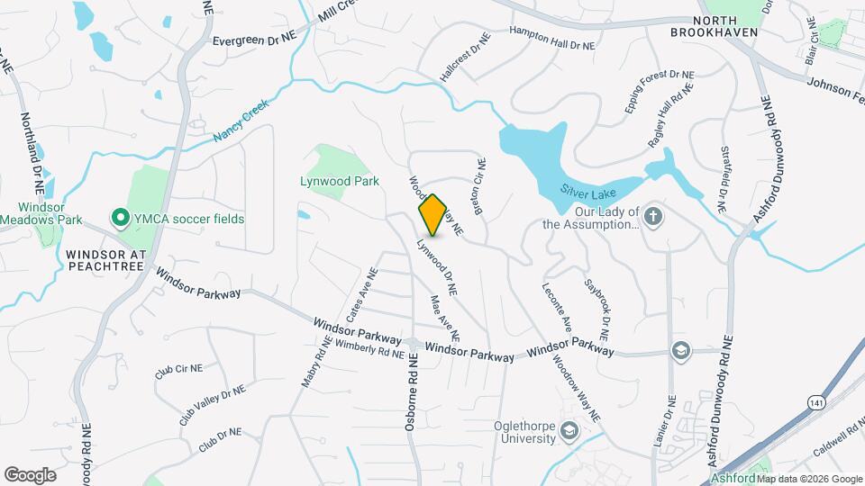 3245 Lynwood Dr NE Map and Location Details