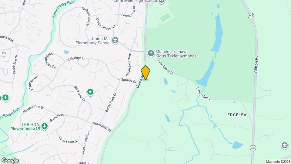 6375 Union Mill Rd Map and Location Details