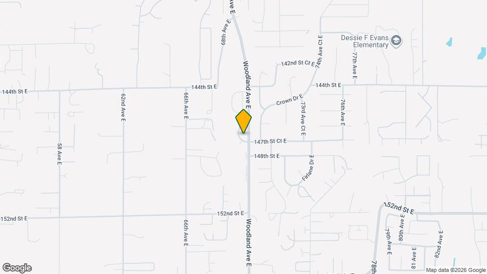 14709 69th Ave Ct E Map and Location Details