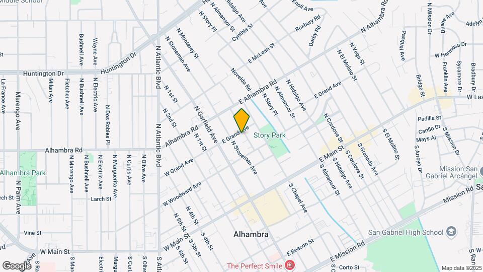 337 N Monterey St Map and Location Details