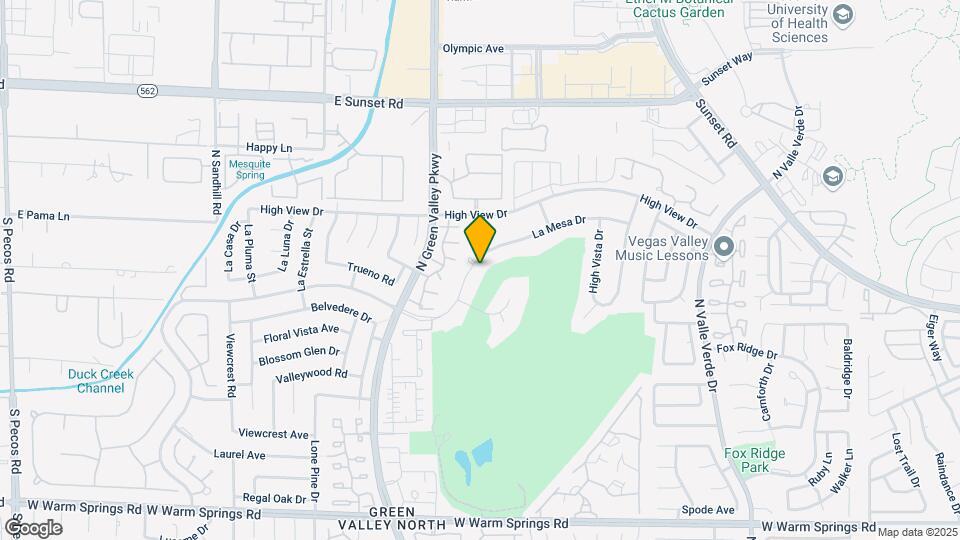 3003 La Mesa Dr Map and Location Details