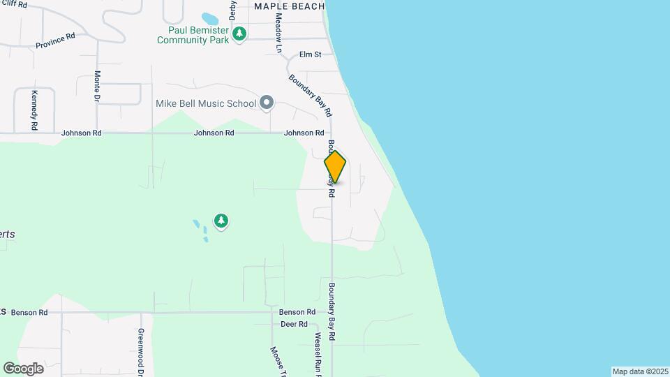 266 Boundary Bay Rd Map and Location Details