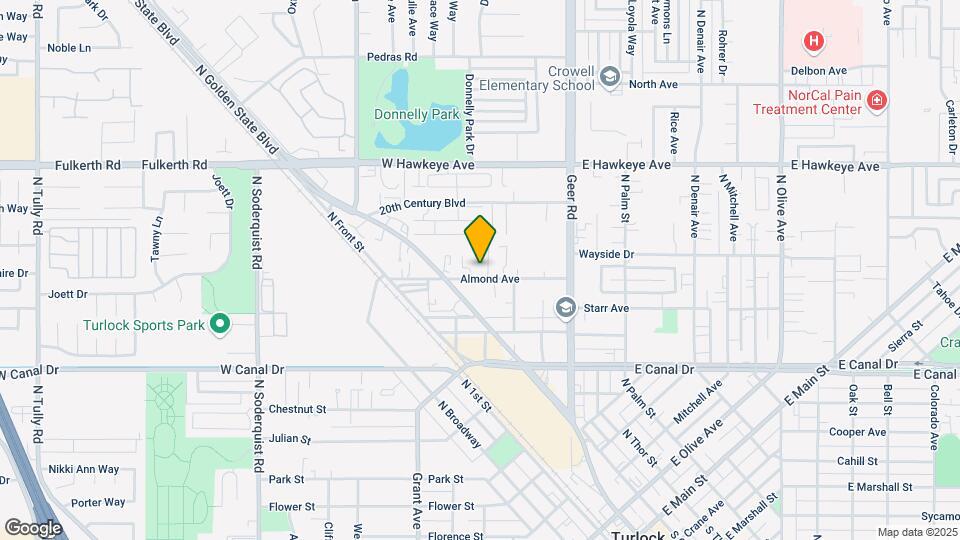 307 Almond Ave Mapa y Detalles de la Ubicación