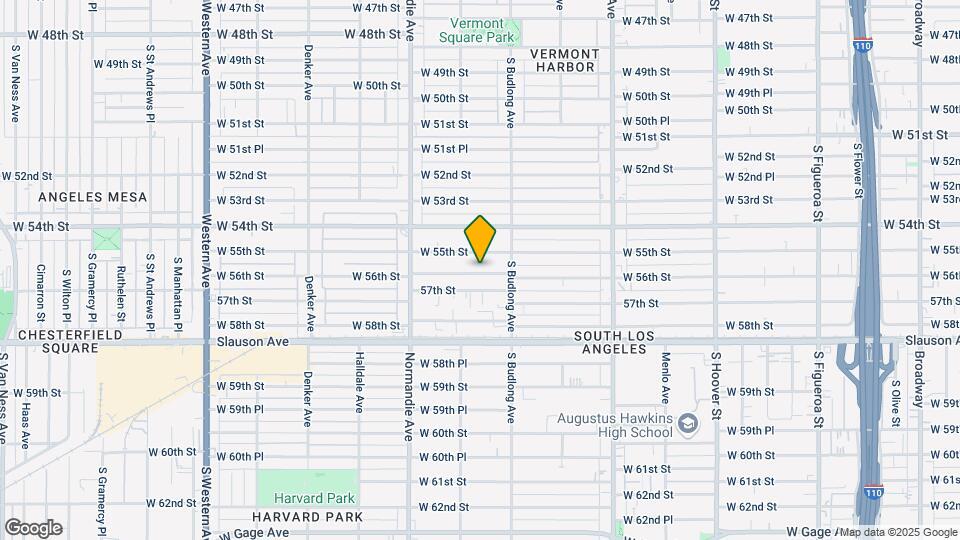1237 W 56th St, Unit 1237 56th W 56th Street Map and Location Details