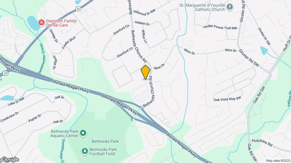 3217 Hidden Valley Cir Map and Location Details