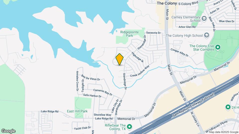 4016 Steepleridge Dr Map and Location Details