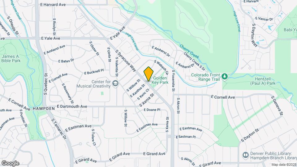 2958 Syracuse St Map and Location Details