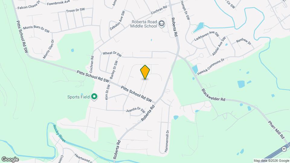 5338 Roberta Crossing Dr Map and Location Details