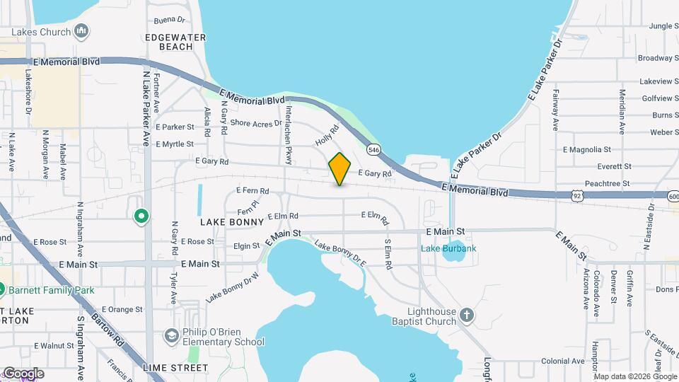 1738 E Fern Rd Map and Location Details