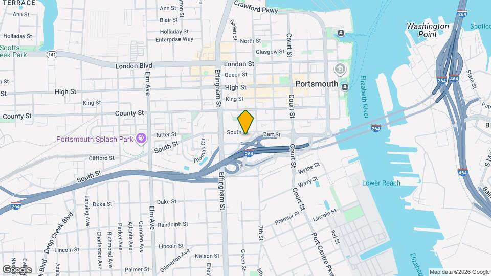 915 Green St Map and Location Details