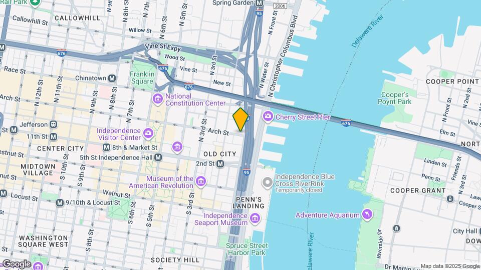 107 Arch St, Unit 1E Map and Location Details