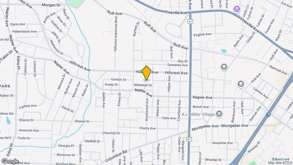 1026 Inverness Ave Map and Location Details