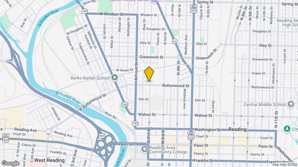 157 Buttonwood St Map and Location Details