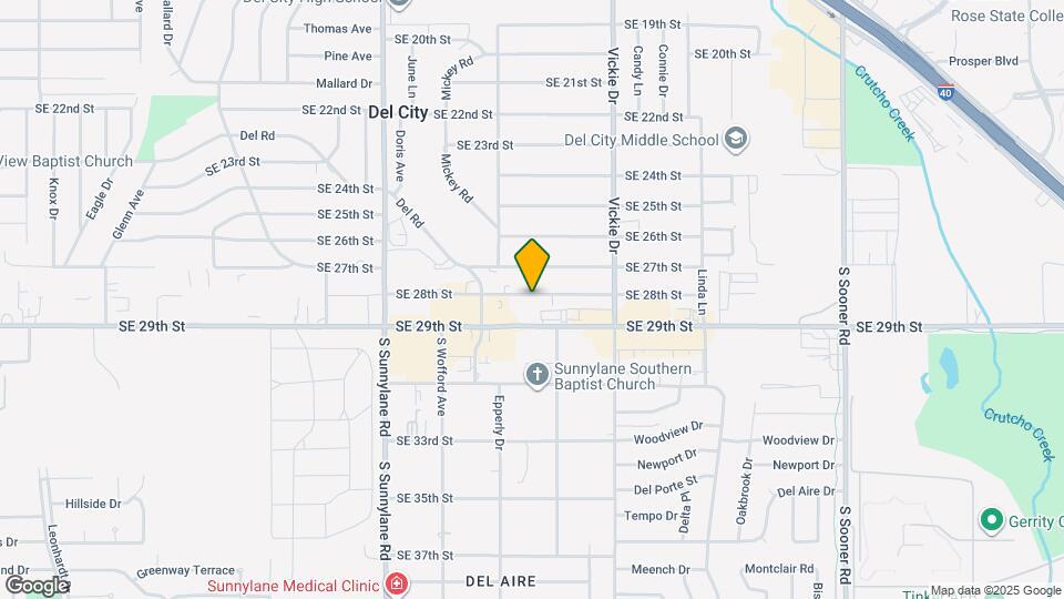 4517 SE 28th St Map and Location Details