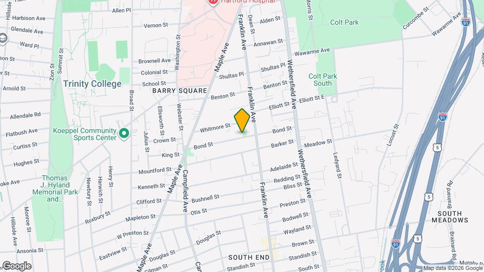 100 Bond St, Unit 1W Map and Location Details