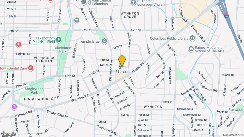 1310 Stark Ave Map and Location Details