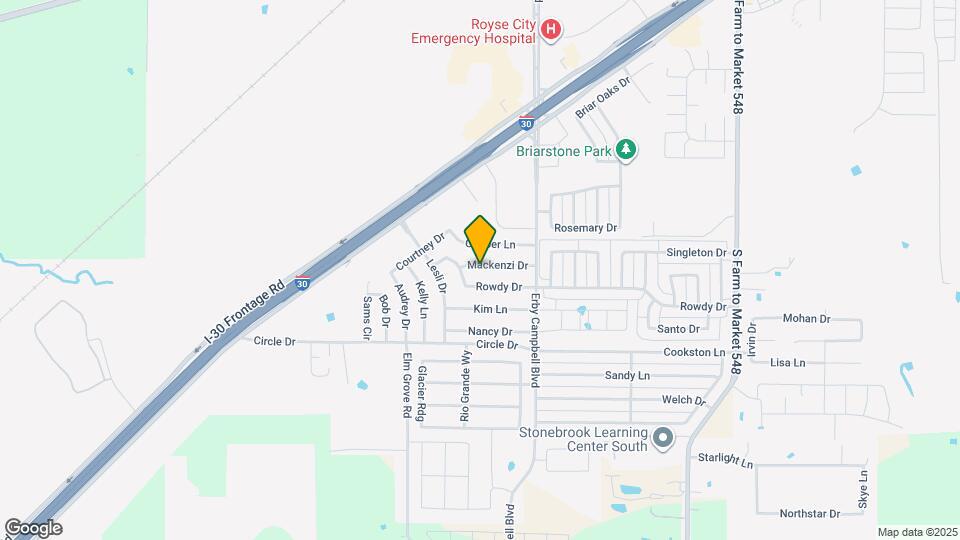 817 Mackenzi Dr Map and Location Details