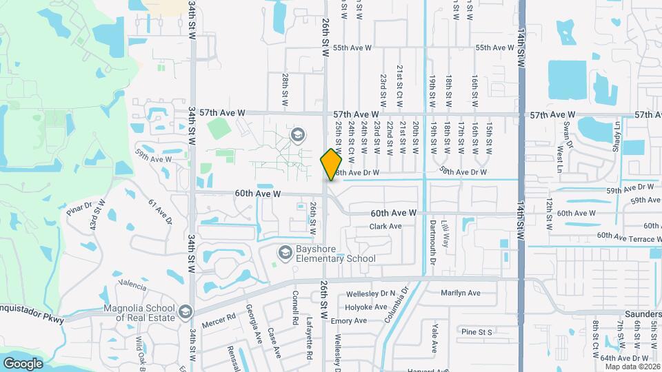 2547 60th Ave W, Unit L36 Map and Location Details