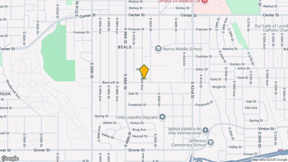 2537 S 46th Ave Map and Location Details