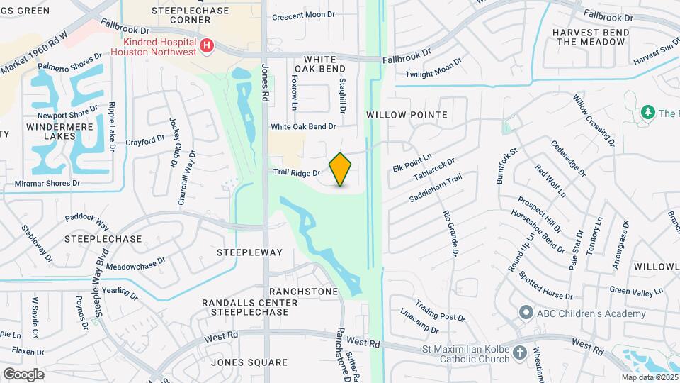 10807 Oak Bayou Ln Mapa y Detalles de la Ubicación