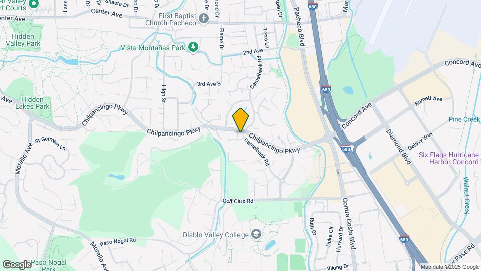 352 Camelback Rd Map and Location Details