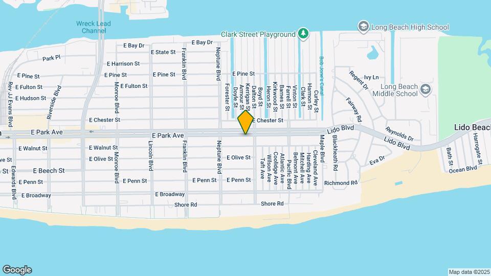 654 E Park Ave Mapa y Detalles de la Ubicación