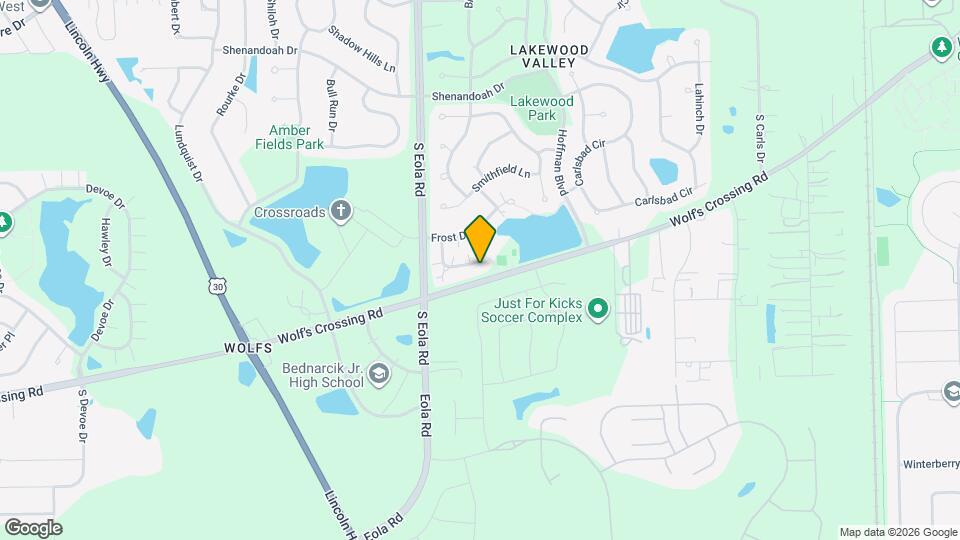 2513 Dickens Dr Mapa y Detalles de la Ubicación