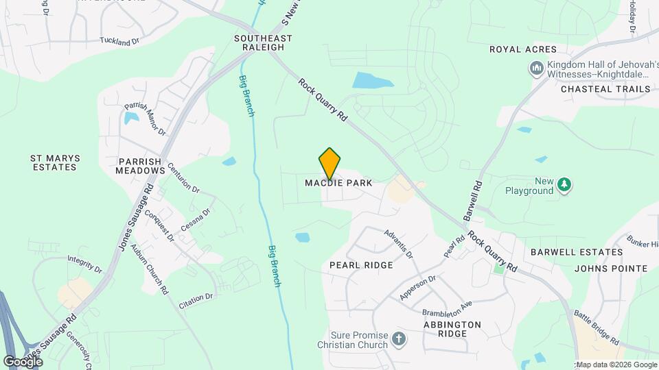 4818 Kitledge Dr Map and Location Details