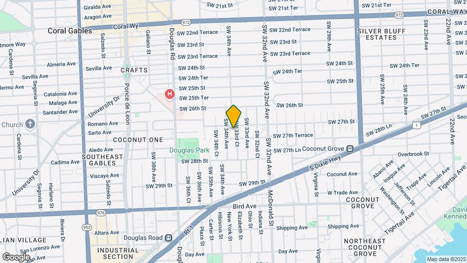 2708 SW 33rd Ct Map and Location Details