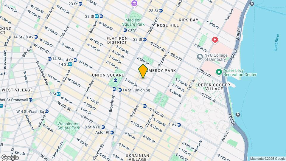 131 E 17th St Mapa y Detalles de la Ubicación