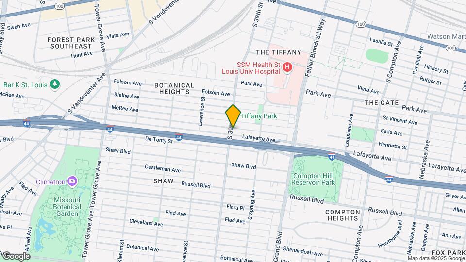 3867 Lafayette Ave, Unit 3867-1B Lafayette Map and Location Details
