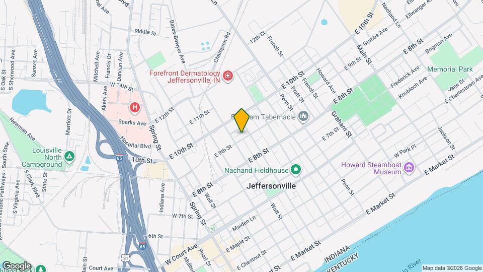 515 E 9th St Mapa y Detalles de la Ubicación