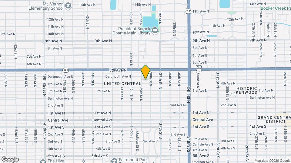 3835 4th Ave N Mapa y Detalles de la Ubicación