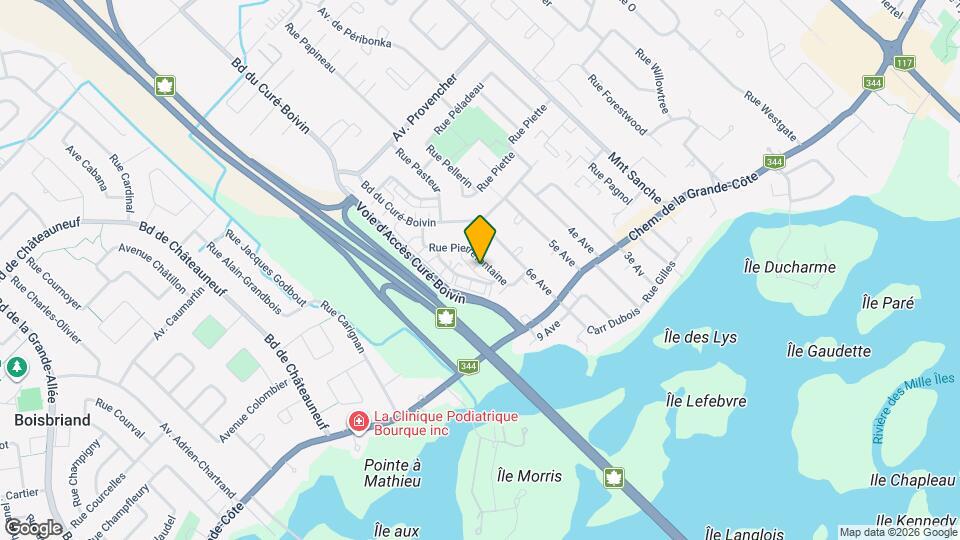 222 de Pierrefontaine Rue Map and Location Details