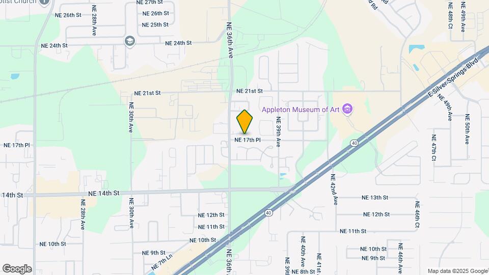 1721 NE 36th Ave, Unit 21-03 Map and Location Details