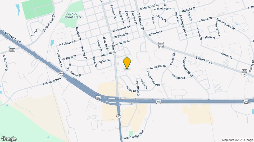 2309 S Austin St Map and Location Details