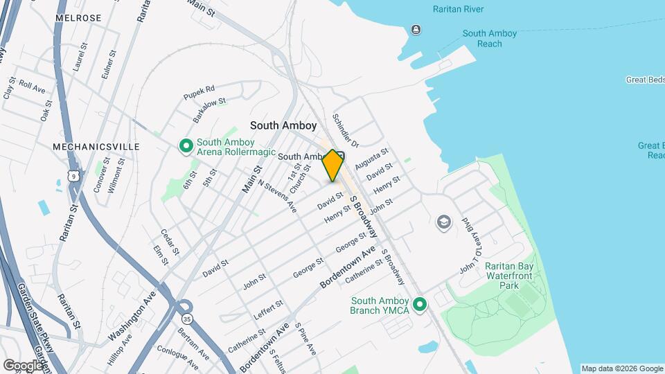 208 David St Map and Location Details