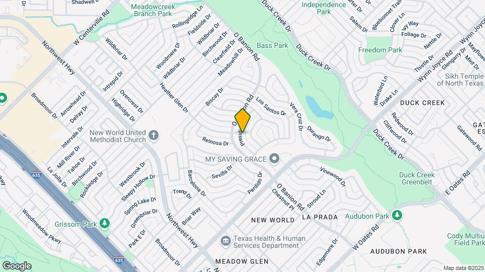 5106 Presidio Dr Map and Location Details