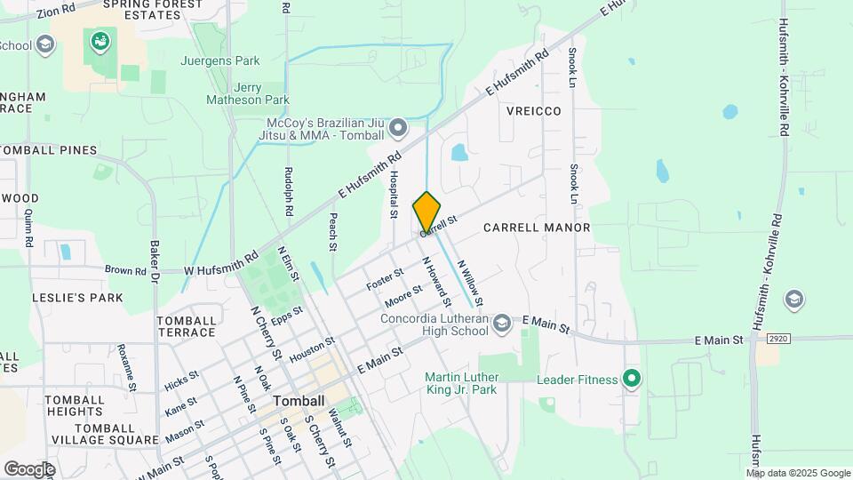 503 Carrell St Map and Location Details