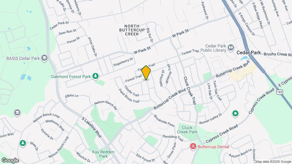 1008 Pebble Brook Rd Map and Location Details